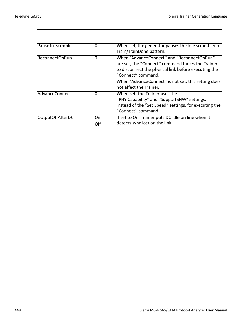 Teledyne LeCroy Sierra M6-4 SAS_SATA Protocol Analyzer User Manual User Manual | Page 452 / 498