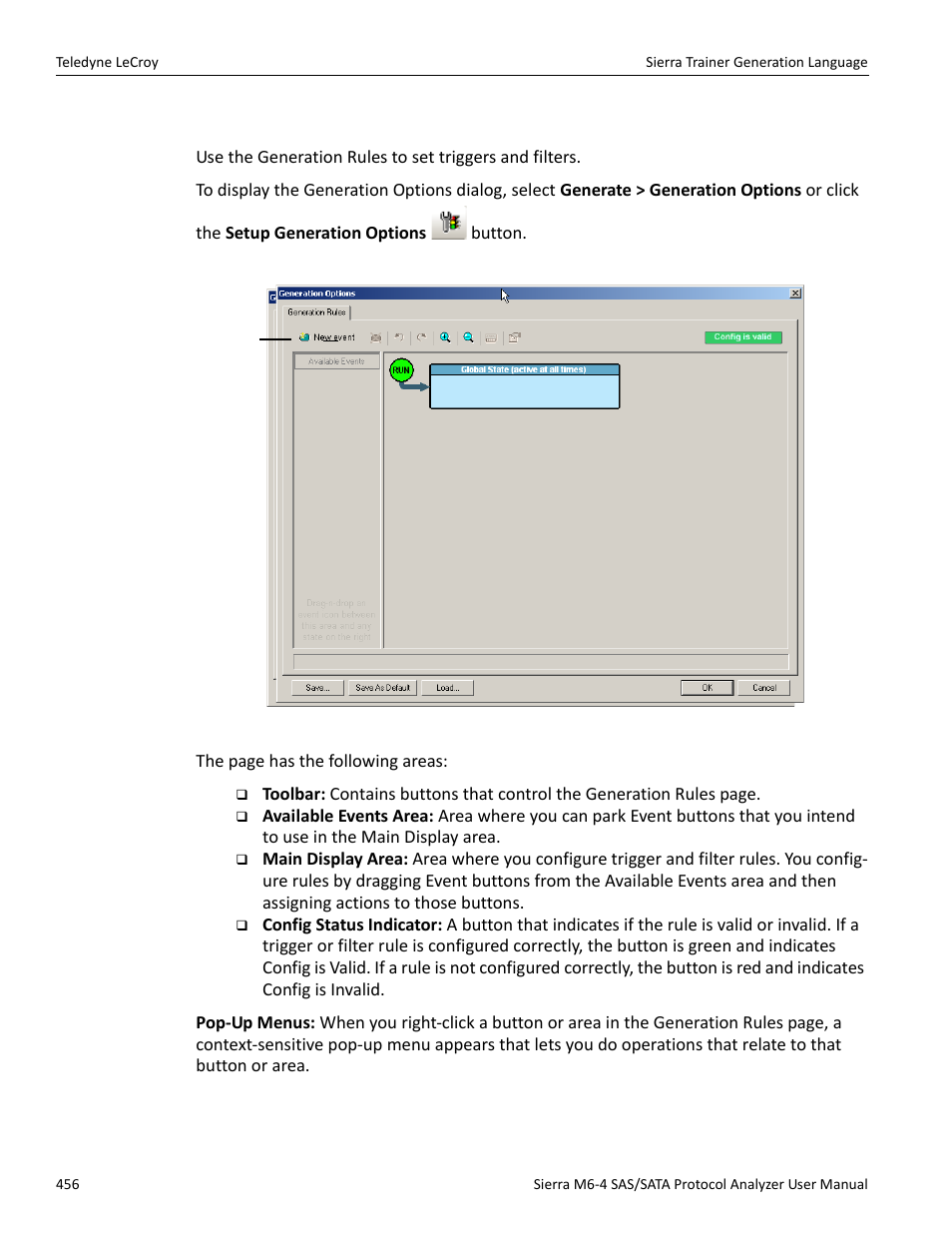 7 generation options | Teledyne LeCroy Sierra M6-4 SAS_SATA Protocol Analyzer User Manual User Manual | Page 460 / 498