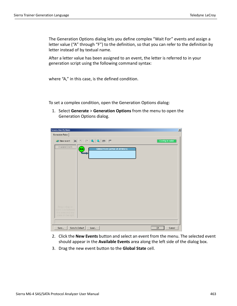 15 setting complex “wait for” conditions | Teledyne LeCroy Sierra M6-4 SAS_SATA Protocol Analyzer User Manual User Manual | Page 467 / 498