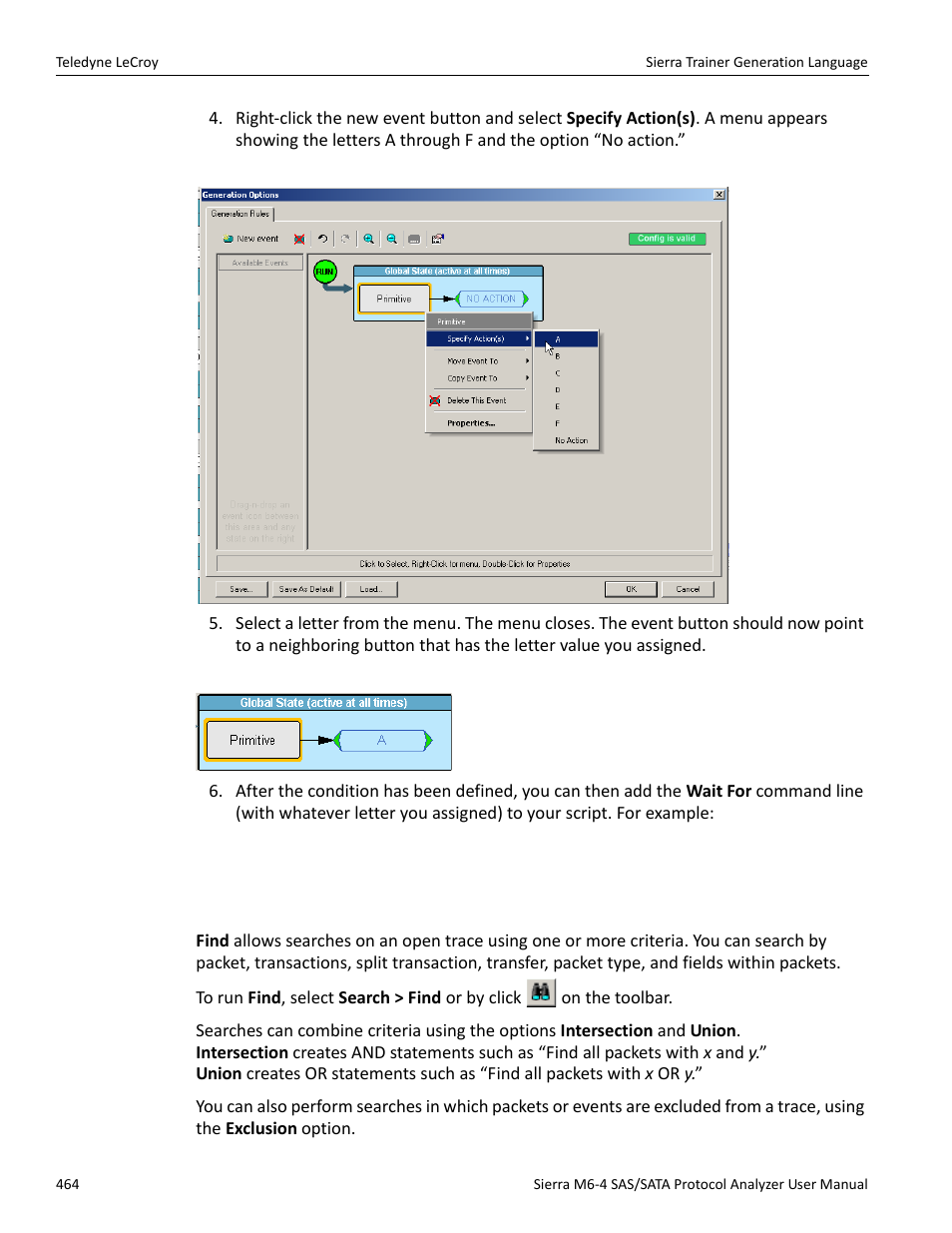 16 find | Teledyne LeCroy Sierra M6-4 SAS_SATA Protocol Analyzer User Manual User Manual | Page 468 / 498