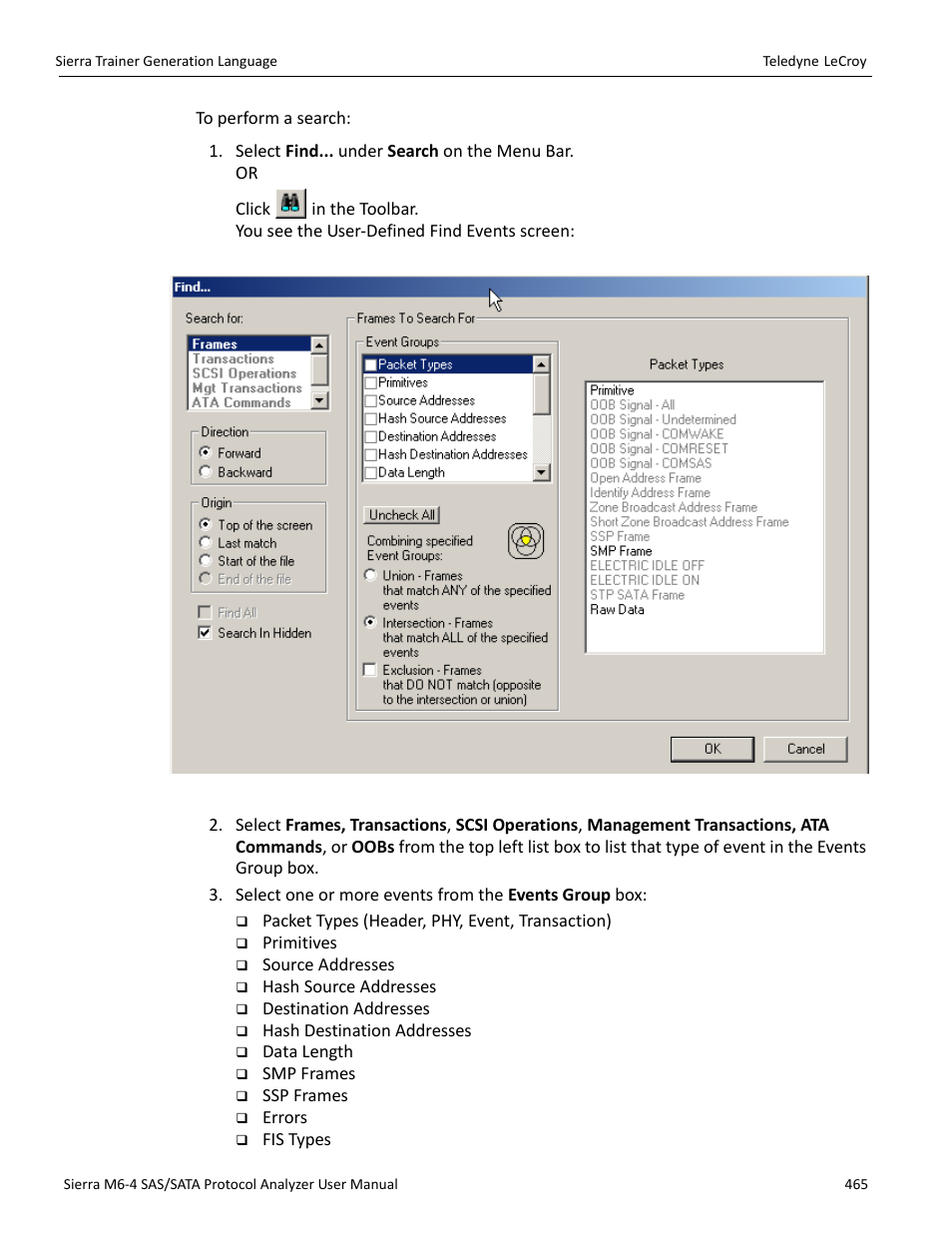Teledyne LeCroy Sierra M6-4 SAS_SATA Protocol Analyzer User Manual User Manual | Page 469 / 498