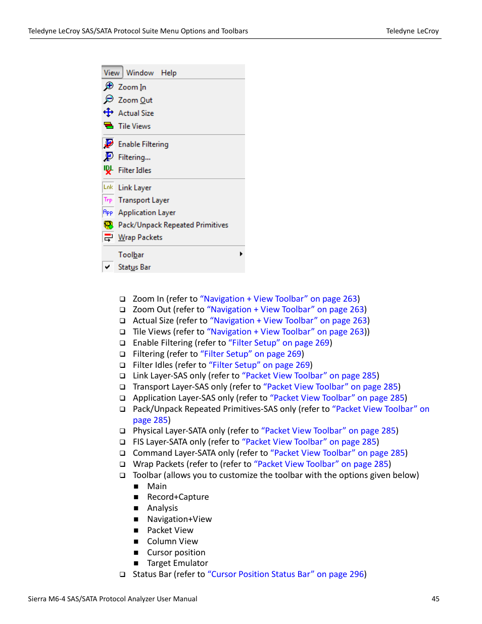 Teledyne LeCroy Sierra M6-4 SAS_SATA Protocol Analyzer User Manual User Manual | Page 47 / 498