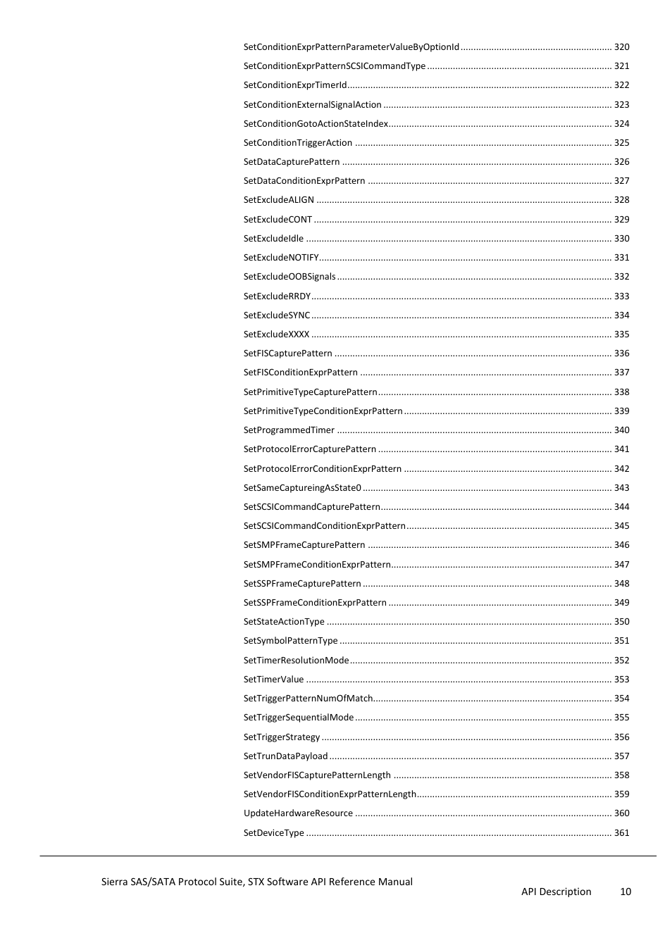 Teledyne LeCroy Sierra SAS_SATA Protocol Analyzer STX API Reference Manual User Manual | Page 10 / 979