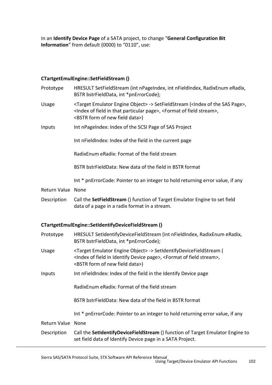 Teledyne LeCroy Sierra SAS_SATA Protocol Analyzer STX API Reference Manual User Manual | Page 102 / 979