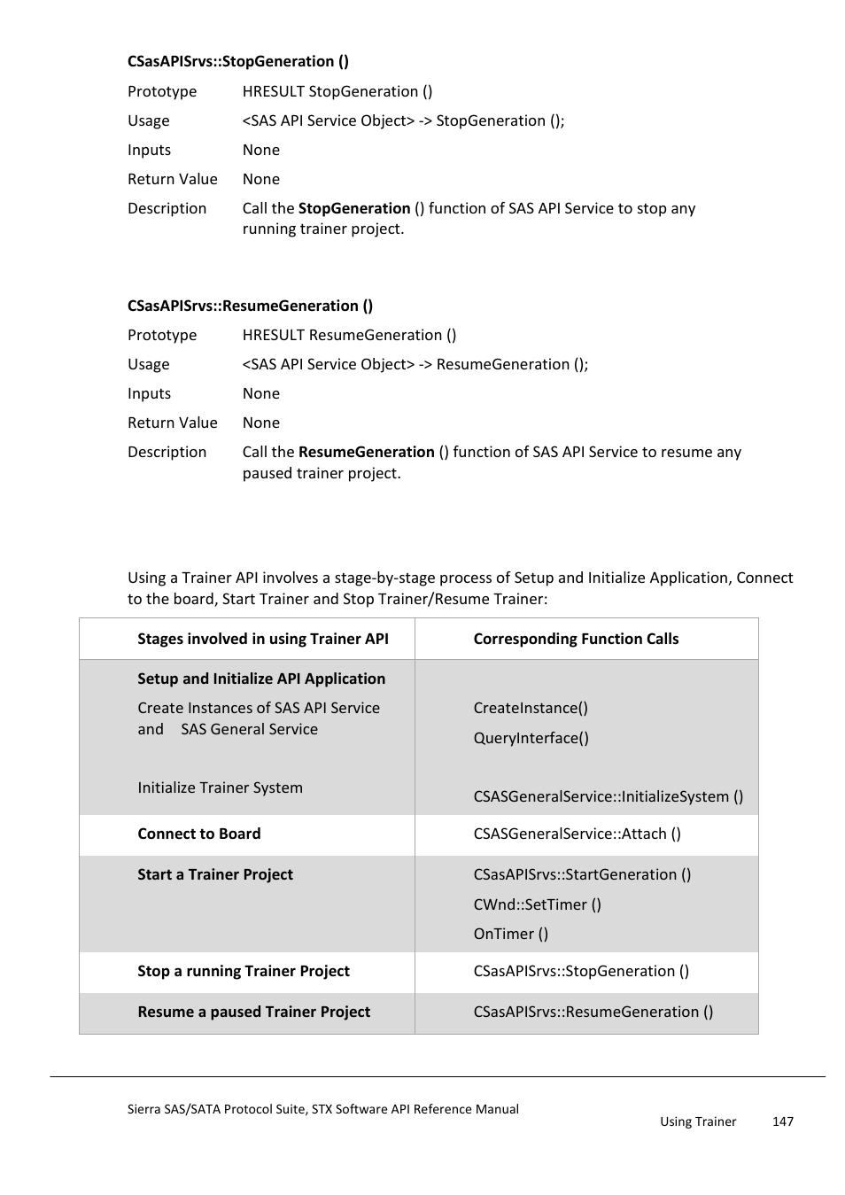 Summary | Teledyne LeCroy Sierra SAS_SATA Protocol Analyzer STX API Reference Manual User Manual | Page 147 / 979