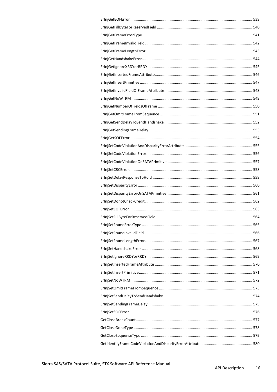 Teledyne LeCroy Sierra SAS_SATA Protocol Analyzer STX API Reference Manual User Manual | Page 16 / 979