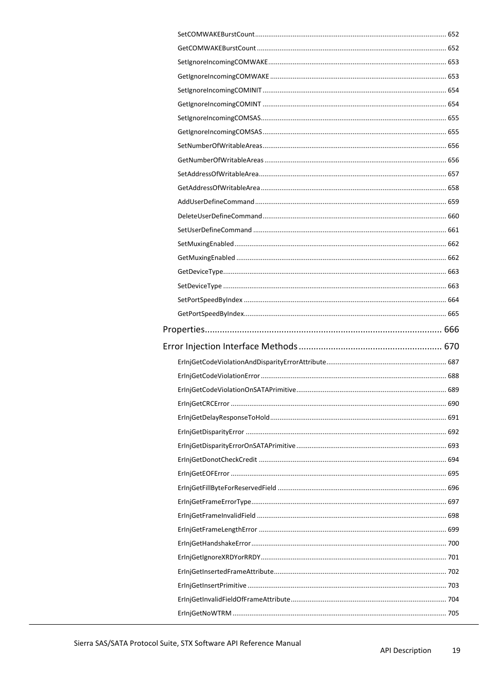 Teledyne LeCroy Sierra SAS_SATA Protocol Analyzer STX API Reference Manual User Manual | Page 19 / 979