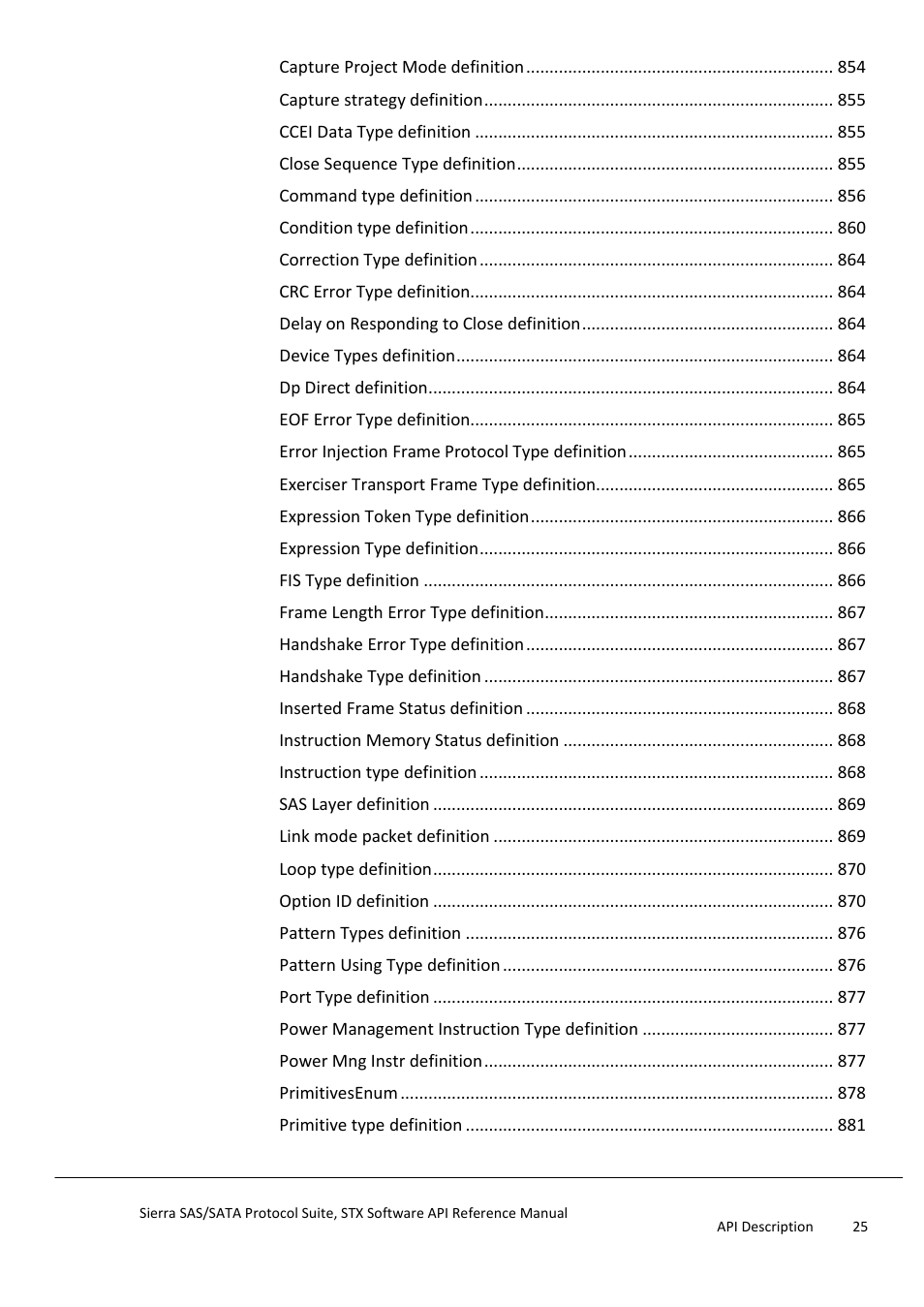 Teledyne LeCroy Sierra SAS_SATA Protocol Analyzer STX API Reference Manual User Manual | Page 25 / 979