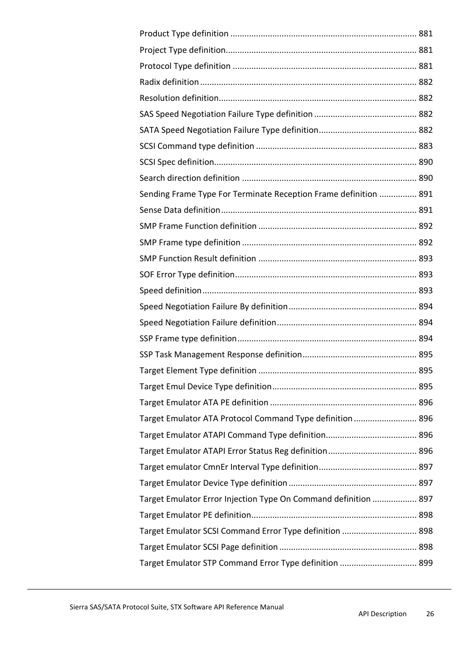 Teledyne LeCroy Sierra SAS_SATA Protocol Analyzer STX API Reference Manual User Manual | Page 26 / 979