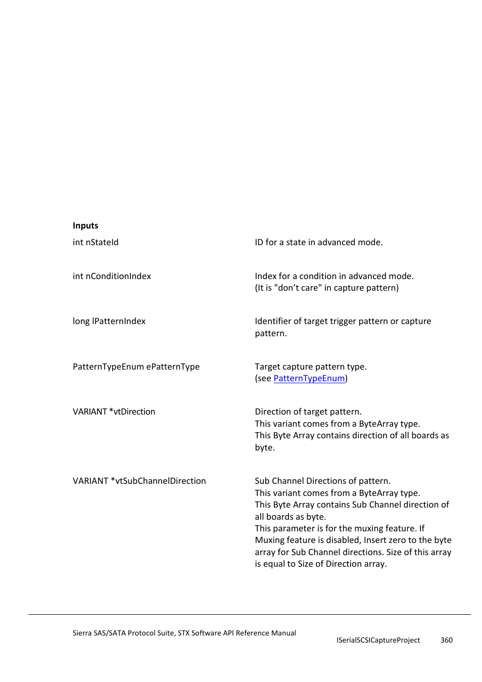 Updatehardwareresource | Teledyne LeCroy Sierra SAS_SATA Protocol Analyzer STX API Reference Manual User Manual | Page 360 / 979