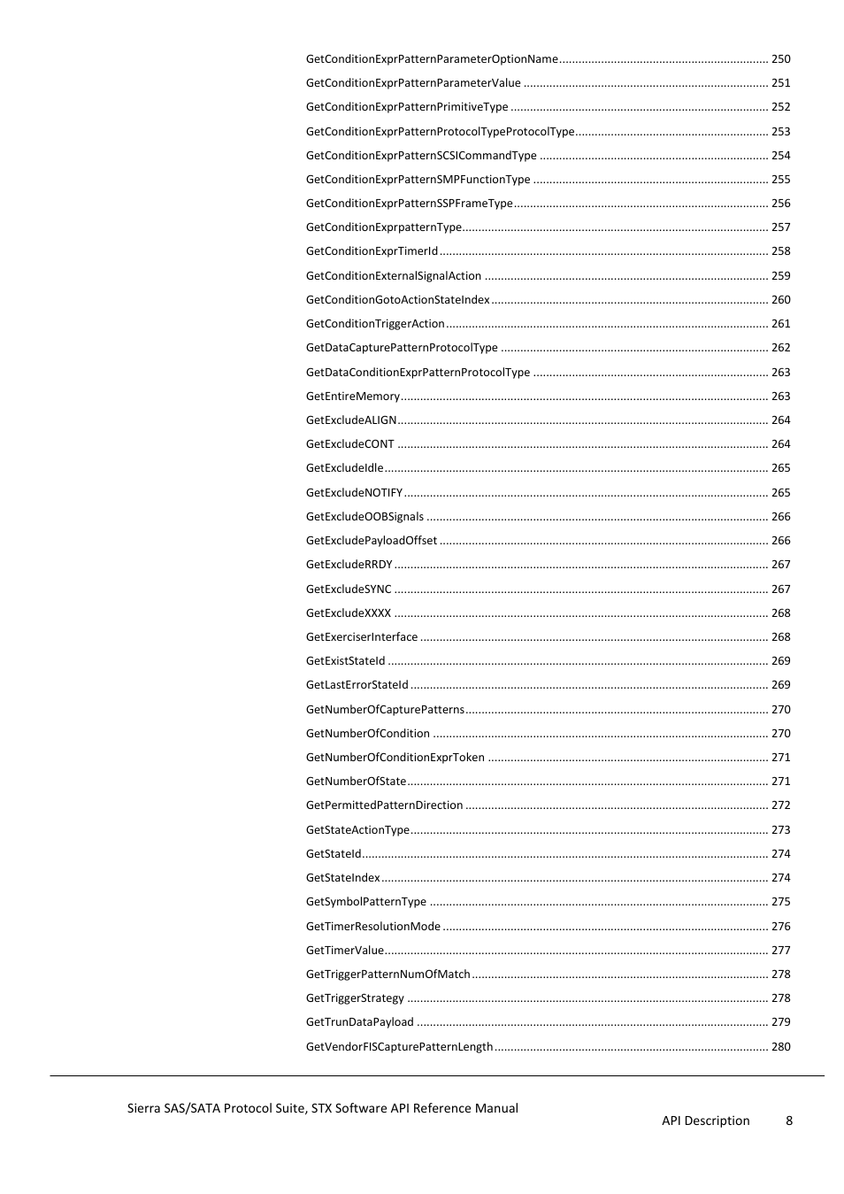 Teledyne LeCroy Sierra SAS_SATA Protocol Analyzer STX API Reference Manual User Manual | Page 8 / 979