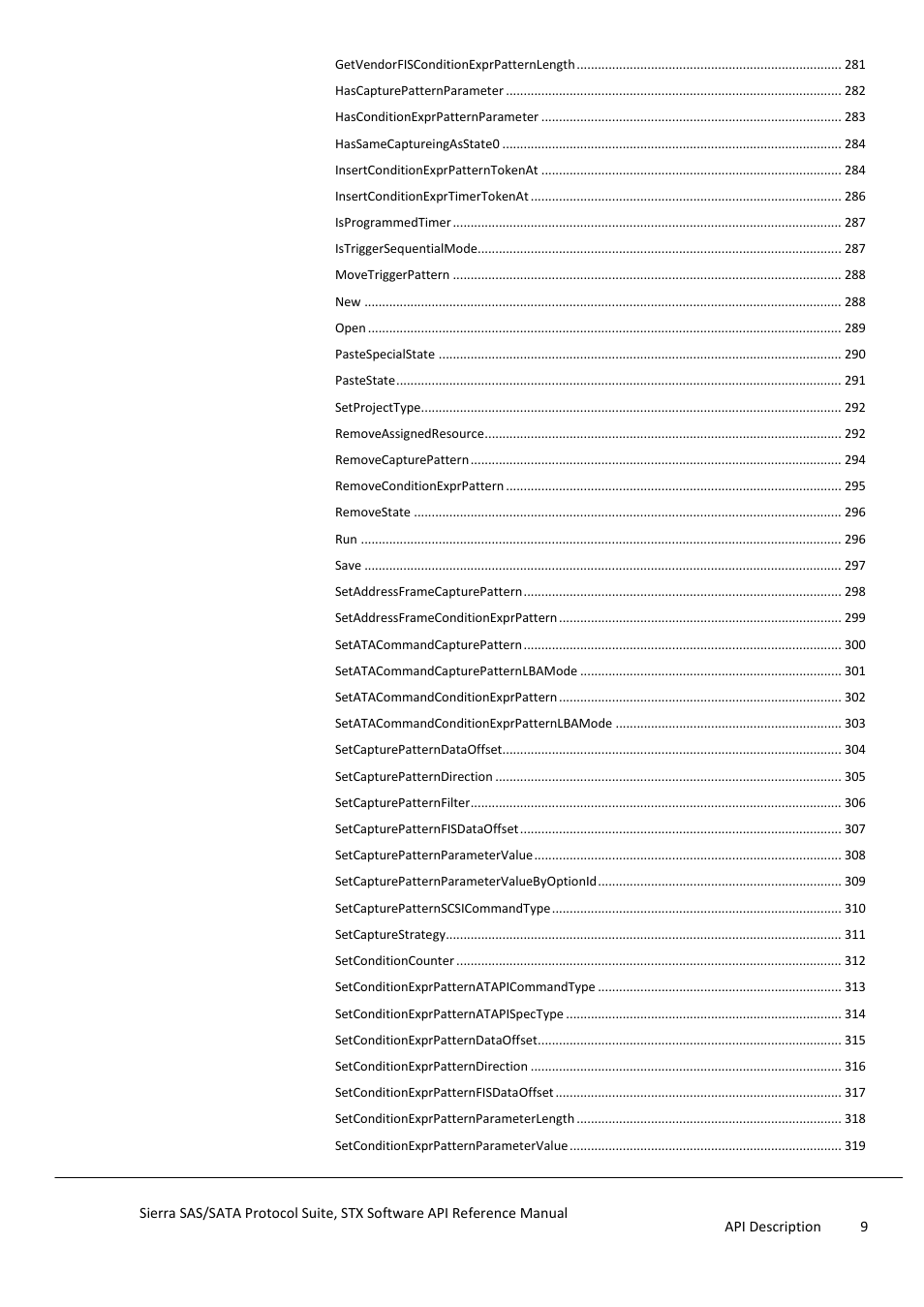 Teledyne LeCroy Sierra SAS_SATA Protocol Analyzer STX API Reference Manual User Manual | Page 9 / 979