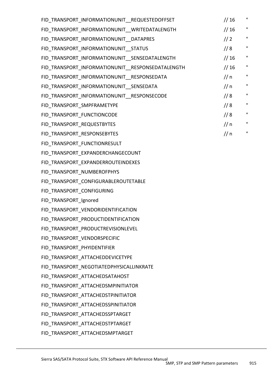 Teledyne LeCroy Sierra SAS_SATA Protocol Analyzer STX API Reference Manual User Manual | Page 915 / 979