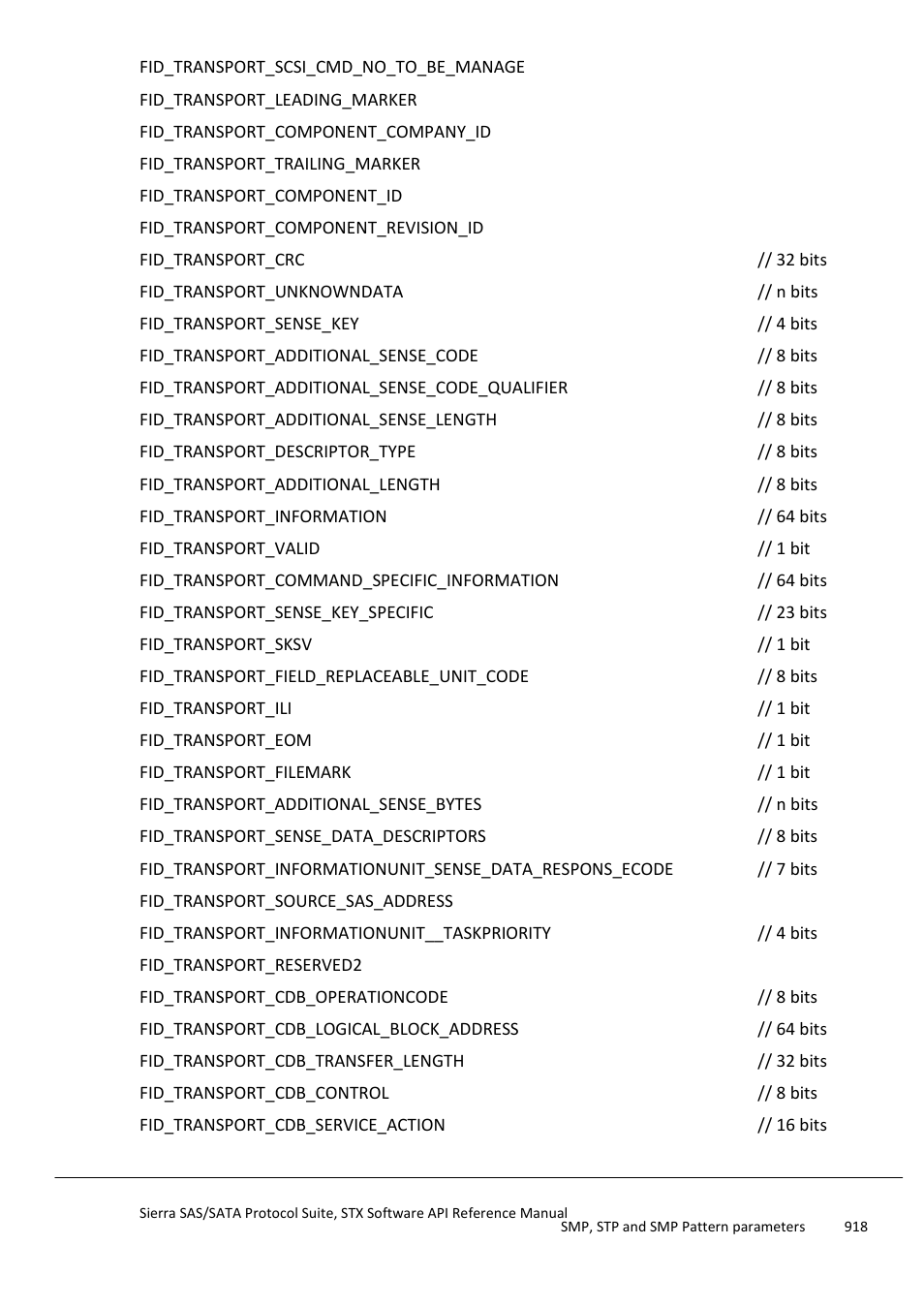 Teledyne LeCroy Sierra SAS_SATA Protocol Analyzer STX API Reference Manual User Manual | Page 918 / 979