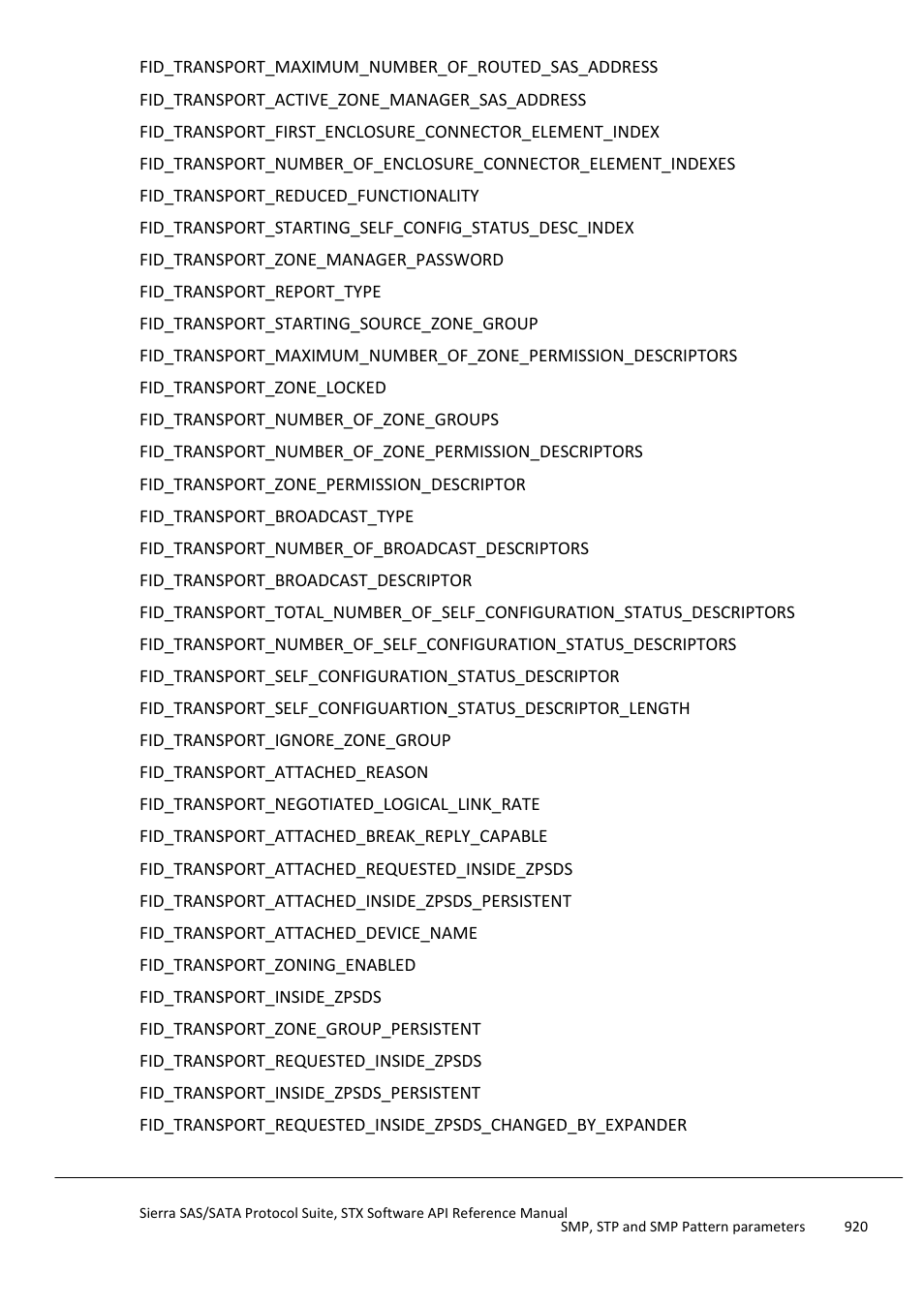 Teledyne LeCroy Sierra SAS_SATA Protocol Analyzer STX API Reference Manual User Manual | Page 920 / 979
