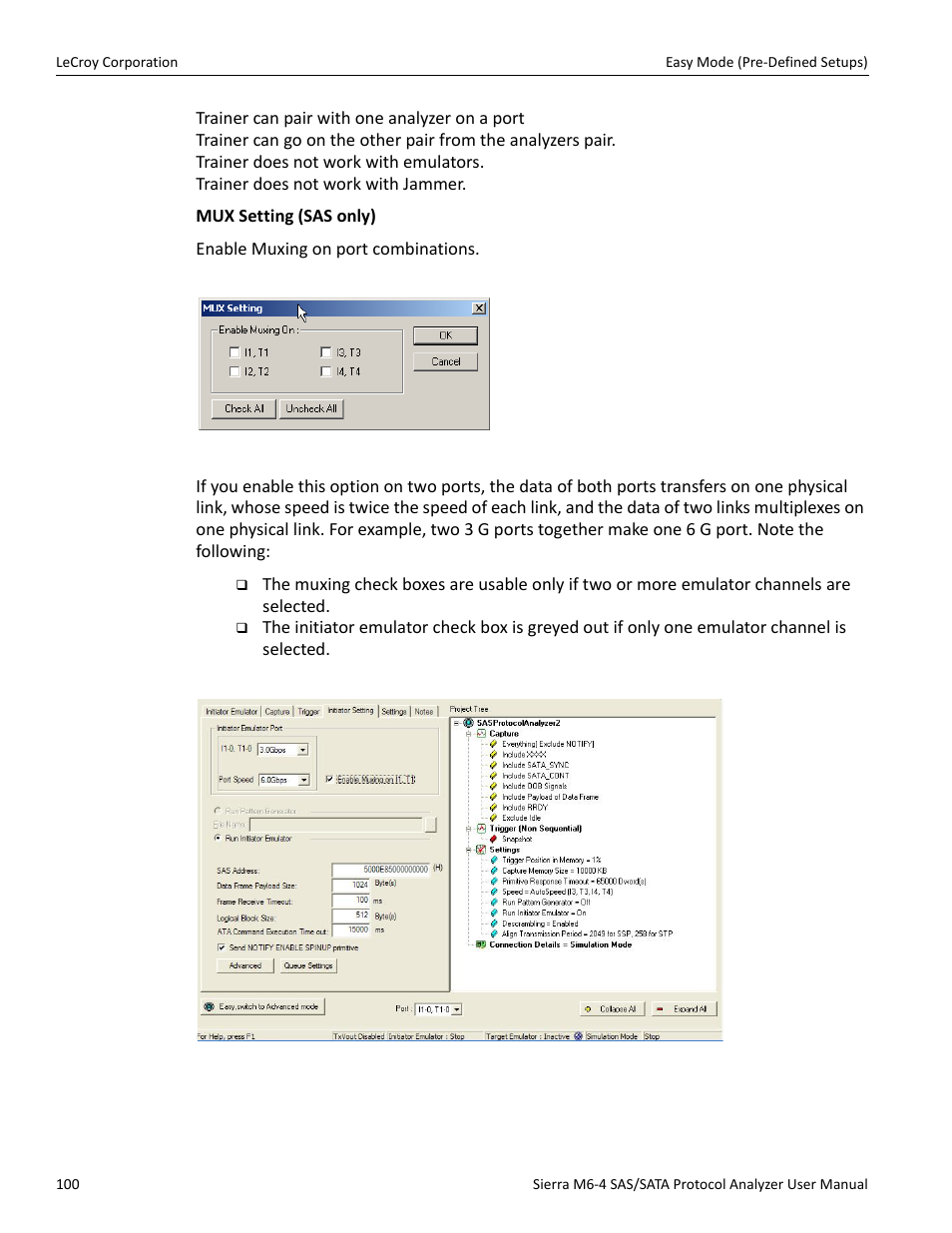 Teledyne LeCroy STX M6-1 SAS_SATA Protocol Analyzer User Manual User Manual | Page 102 / 468