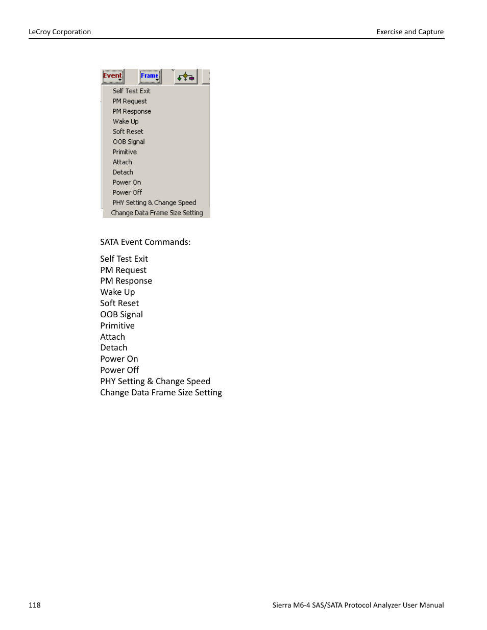 Teledyne LeCroy STX M6-1 SAS_SATA Protocol Analyzer User Manual User Manual | Page 120 / 468