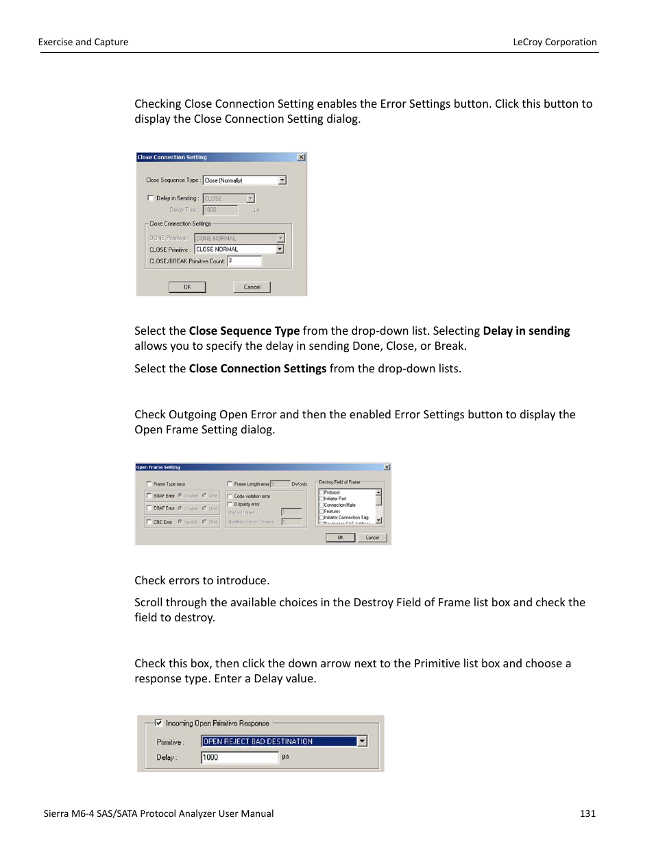 Teledyne LeCroy STX M6-1 SAS_SATA Protocol Analyzer User Manual User Manual | Page 133 / 468