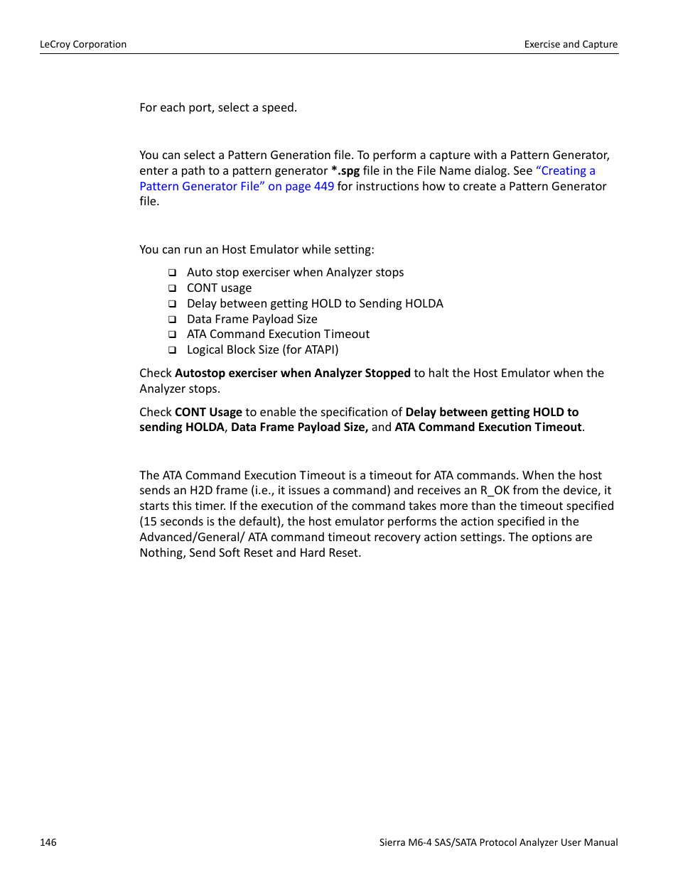 Teledyne LeCroy STX M6-1 SAS_SATA Protocol Analyzer User Manual User Manual | Page 148 / 468