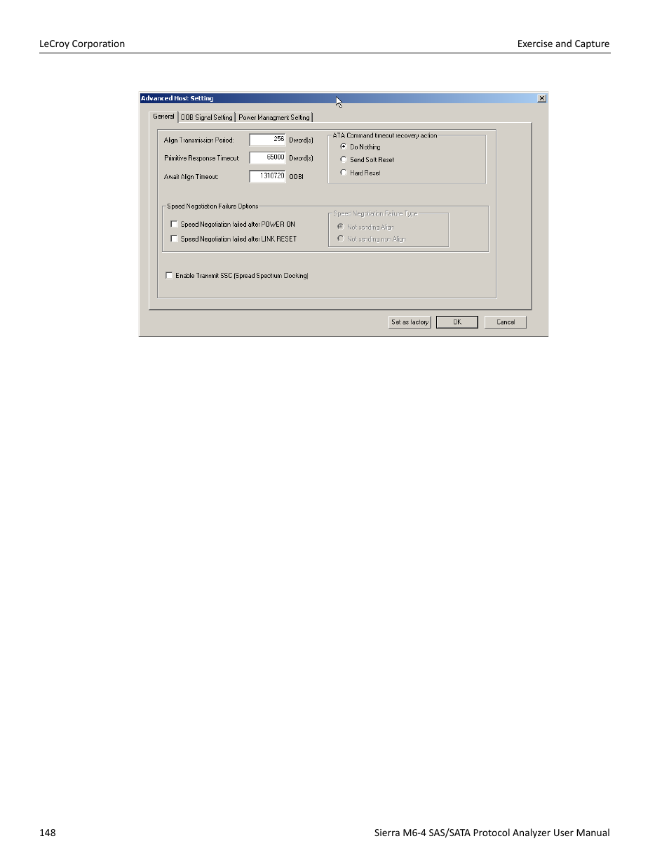 Teledyne LeCroy STX M6-1 SAS_SATA Protocol Analyzer User Manual User Manual | Page 150 / 468