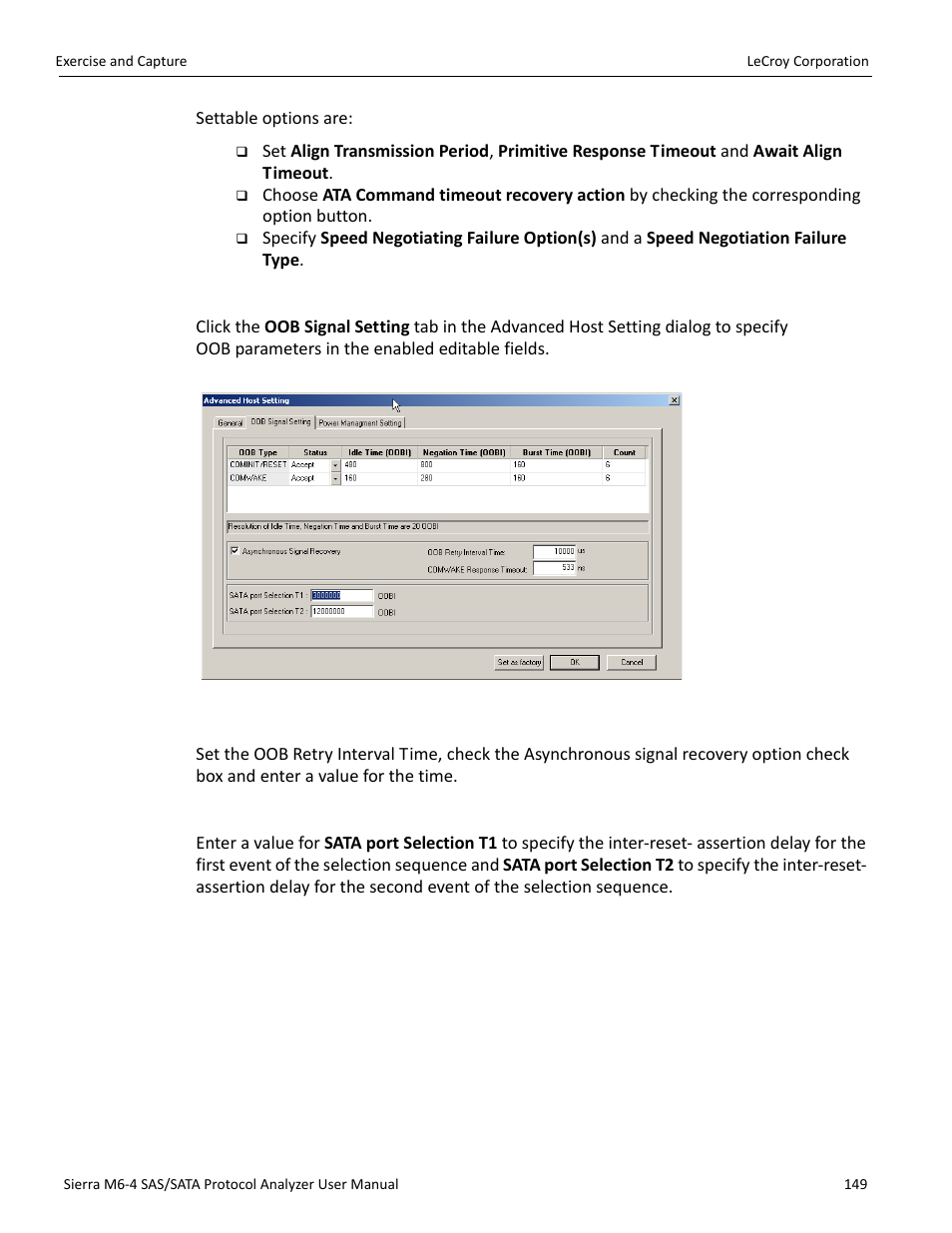 Teledyne LeCroy STX M6-1 SAS_SATA Protocol Analyzer User Manual User Manual | Page 151 / 468