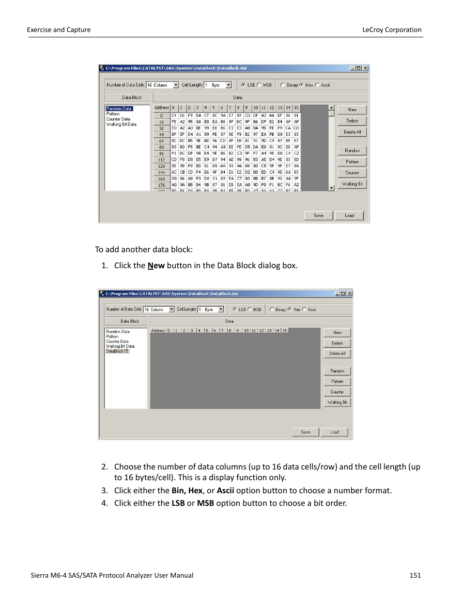 Teledyne LeCroy STX M6-1 SAS_SATA Protocol Analyzer User Manual User Manual | Page 153 / 468