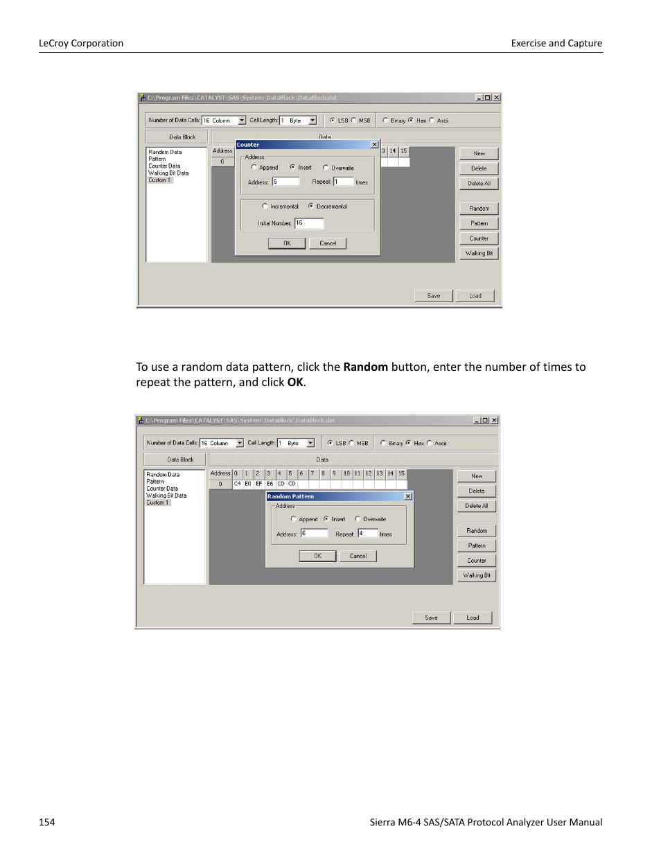Teledyne LeCroy STX M6-1 SAS_SATA Protocol Analyzer User Manual User Manual | Page 156 / 468