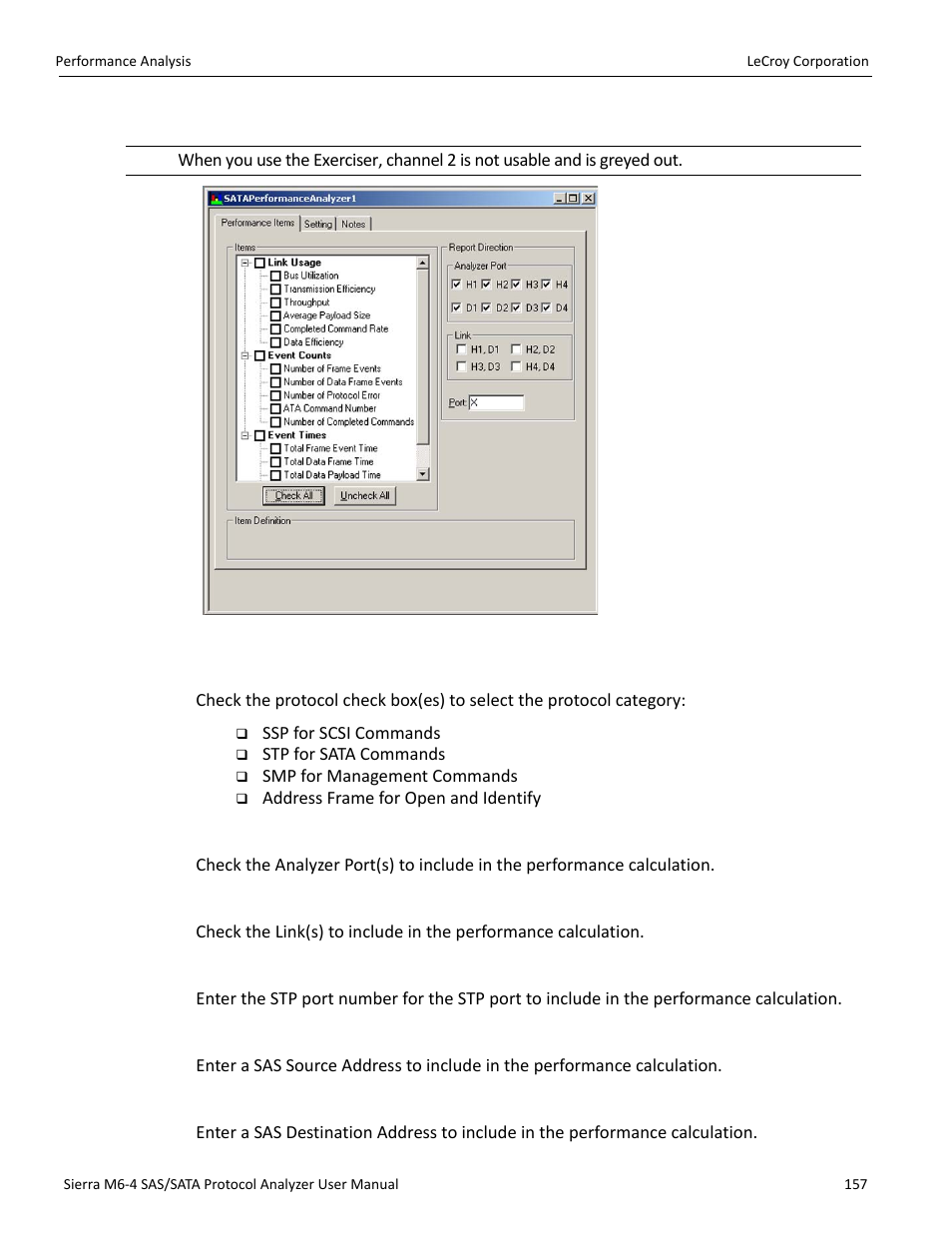 Teledyne LeCroy STX M6-1 SAS_SATA Protocol Analyzer User Manual User Manual | Page 159 / 468