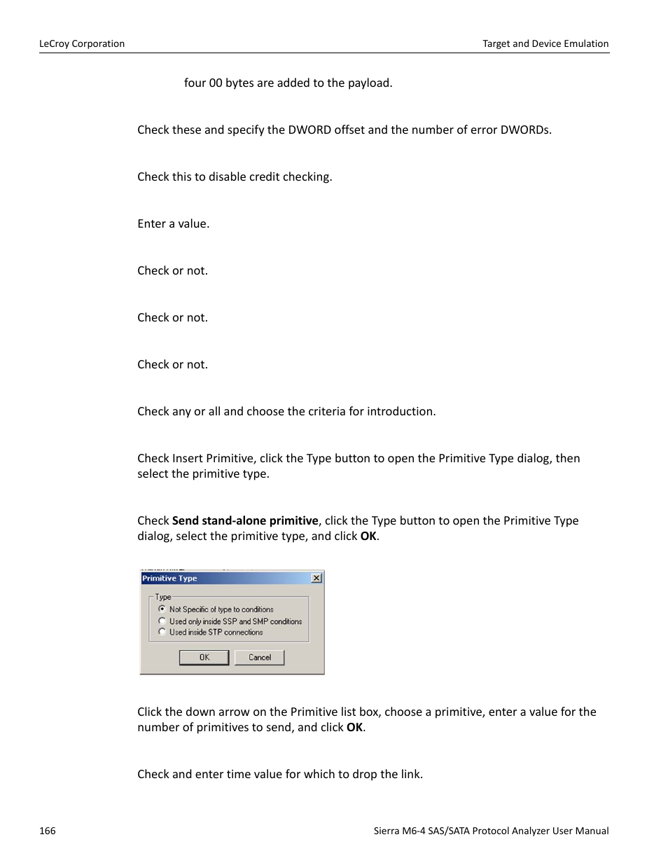Teledyne LeCroy STX M6-1 SAS_SATA Protocol Analyzer User Manual User Manual | Page 168 / 468