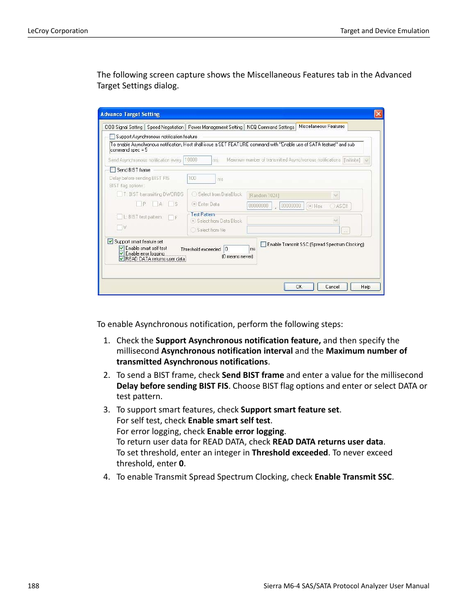 Teledyne LeCroy STX M6-1 SAS_SATA Protocol Analyzer User Manual User Manual | Page 190 / 468
