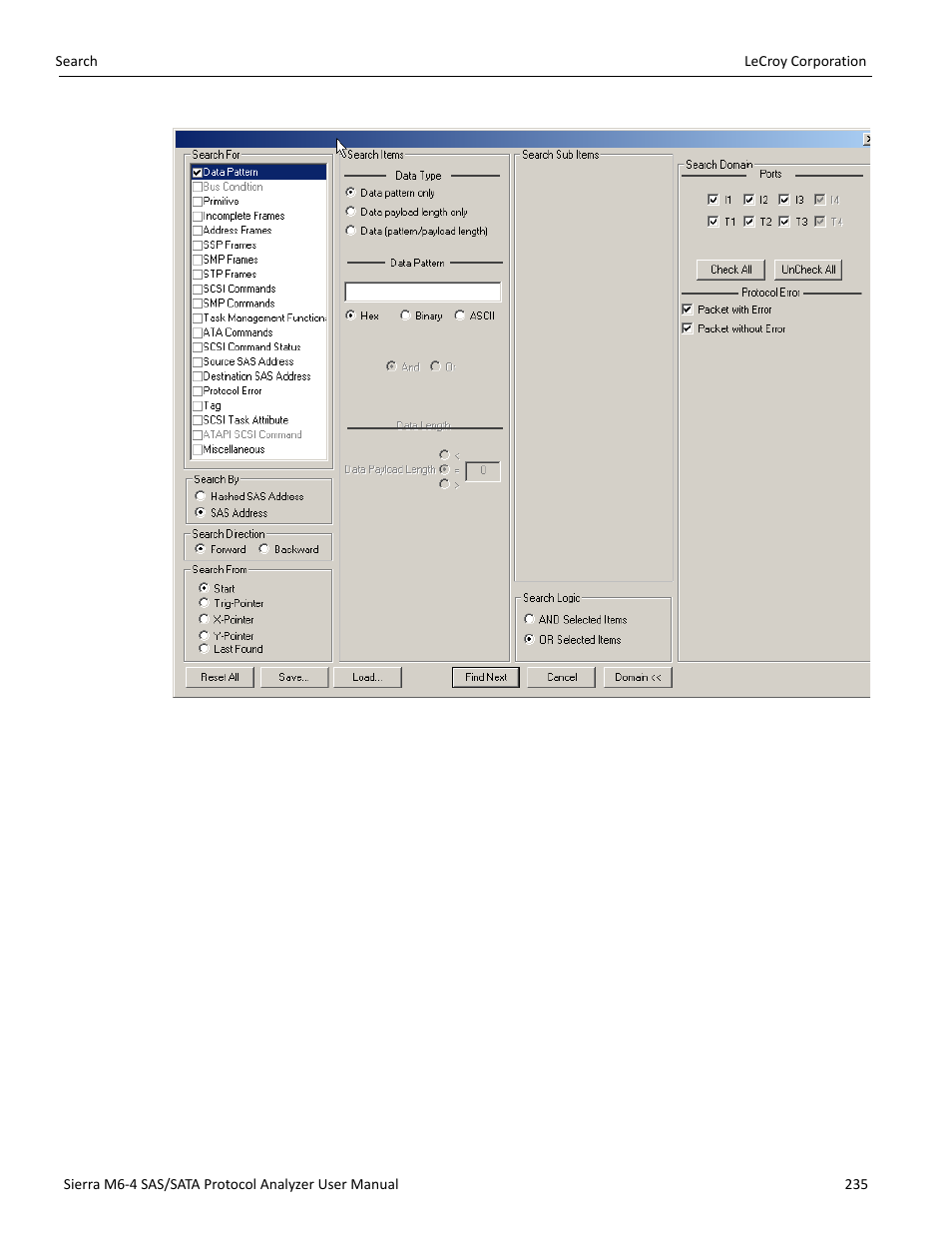 Teledyne LeCroy STX M6-1 SAS_SATA Protocol Analyzer User Manual User Manual | Page 237 / 468