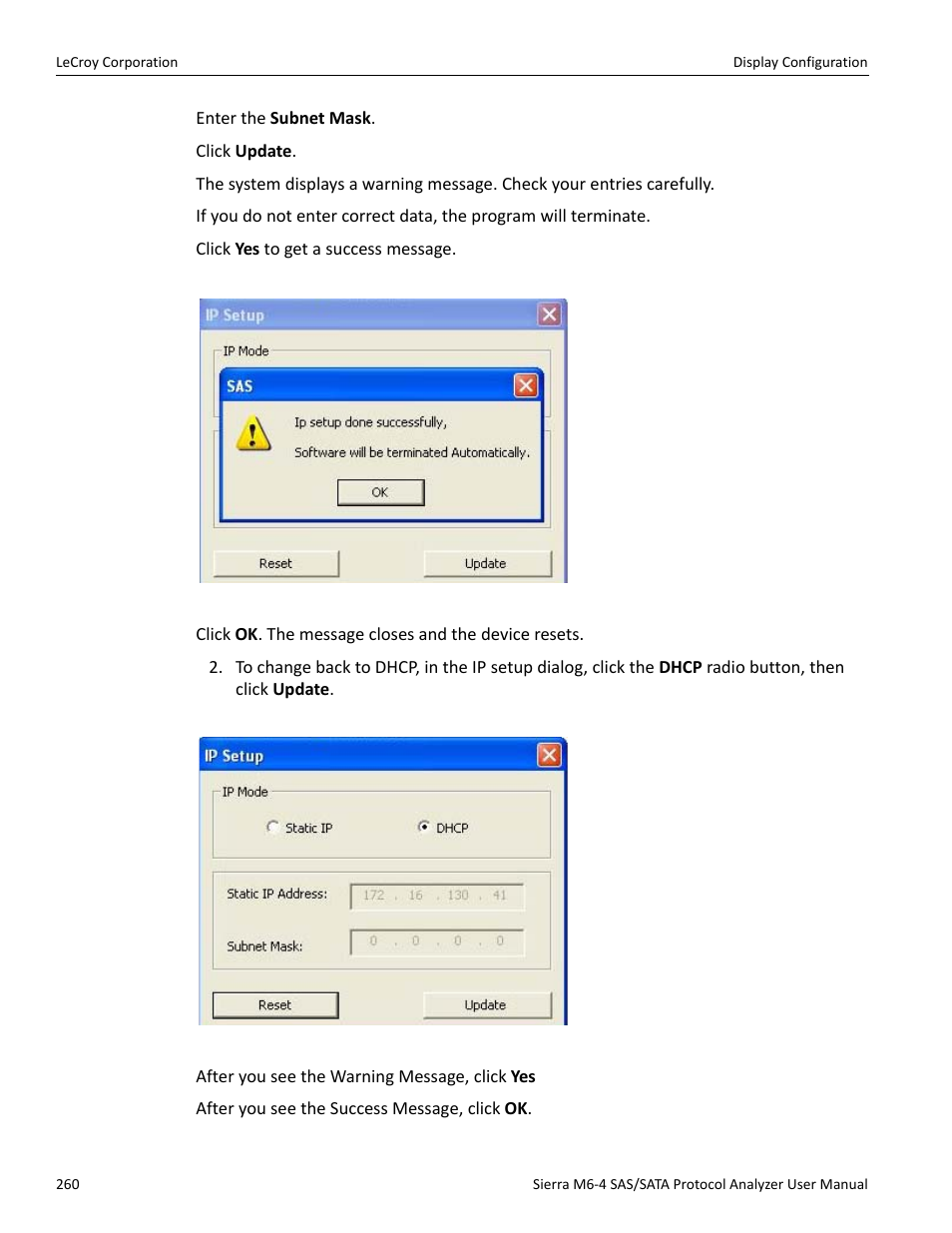 Teledyne LeCroy STX M6-1 SAS_SATA Protocol Analyzer User Manual User Manual | Page 262 / 468