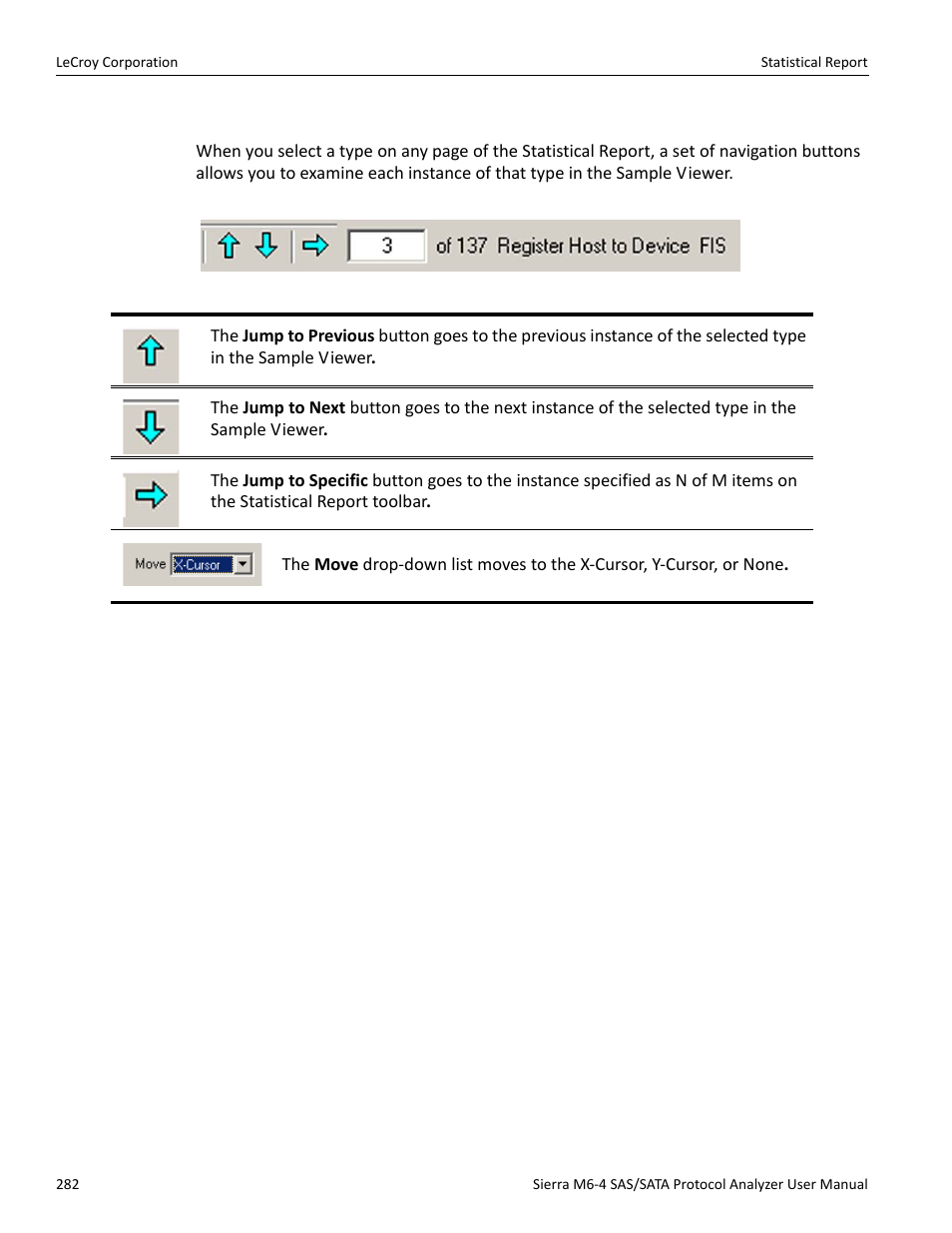 Link with sample view | Teledyne LeCroy STX M6-1 SAS_SATA Protocol Analyzer User Manual User Manual | Page 284 / 468