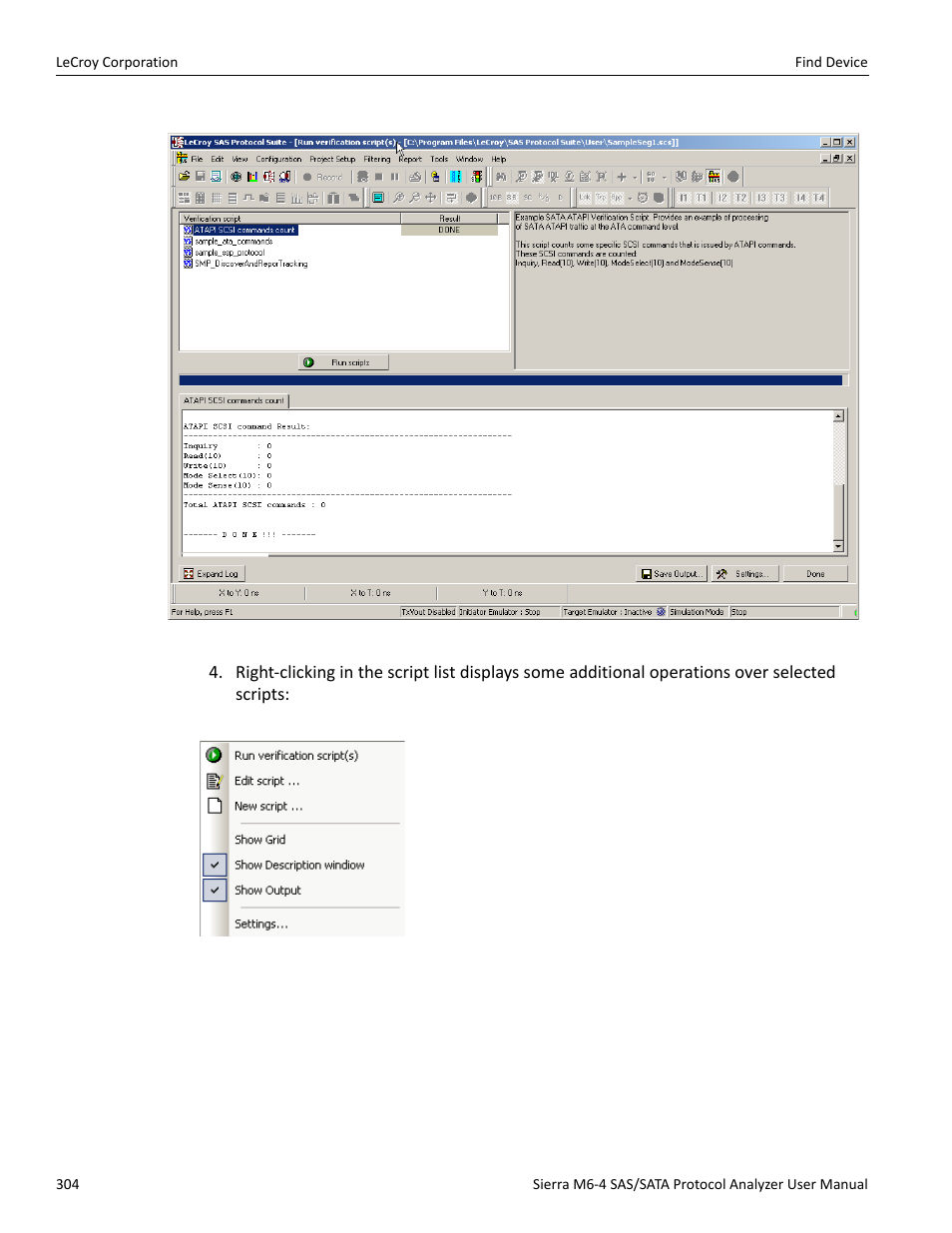 Teledyne LeCroy STX M6-1 SAS_SATA Protocol Analyzer User Manual User Manual | Page 306 / 468