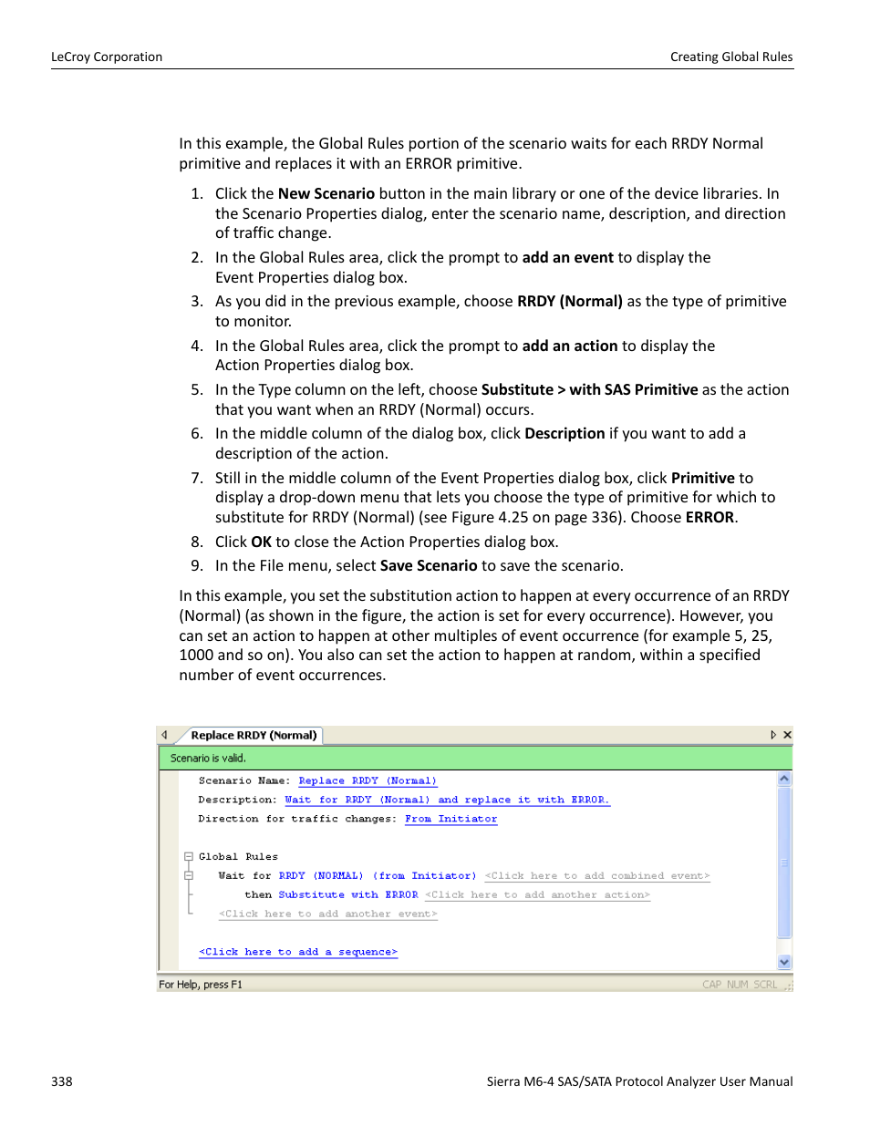 Teledyne LeCroy STX M6-1 SAS_SATA Protocol Analyzer User Manual User Manual | Page 340 / 468