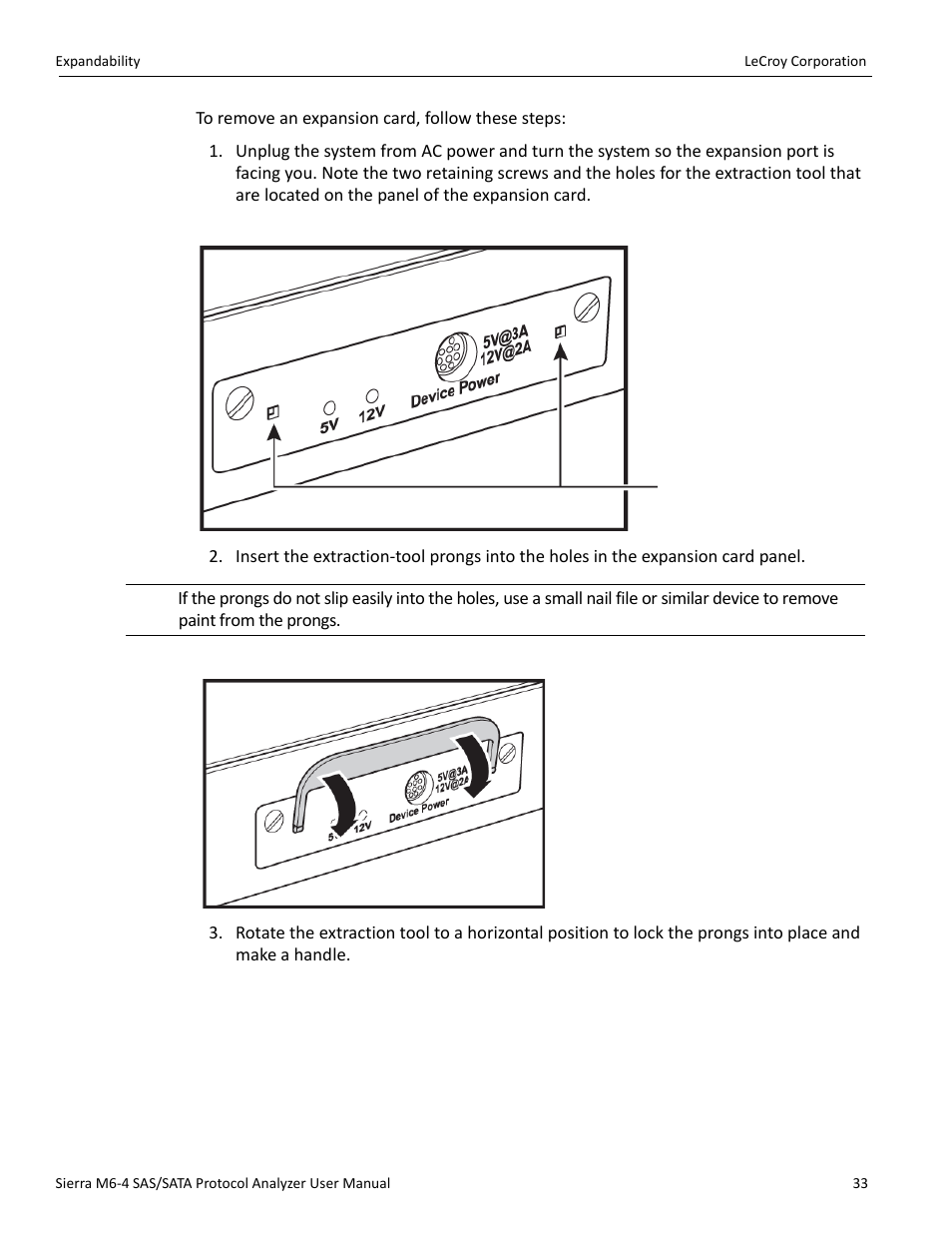 Teledyne LeCroy STX M6-1 SAS_SATA Protocol Analyzer User Manual User Manual | Page 35 / 468