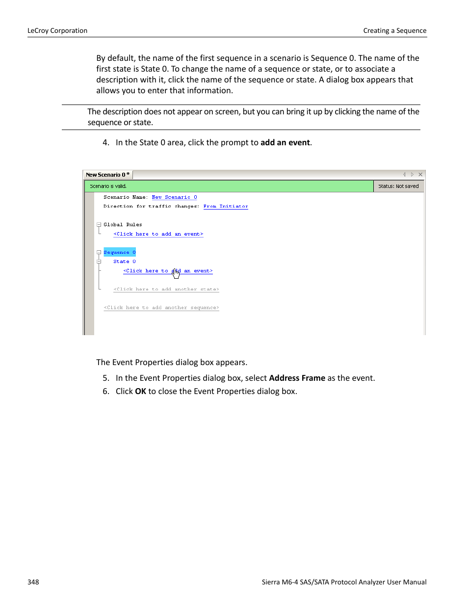 Teledyne LeCroy STX M6-1 SAS_SATA Protocol Analyzer User Manual User Manual | Page 350 / 468