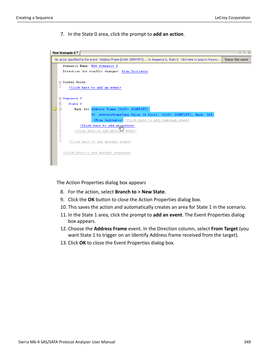Teledyne LeCroy STX M6-1 SAS_SATA Protocol Analyzer User Manual User Manual | Page 351 / 468