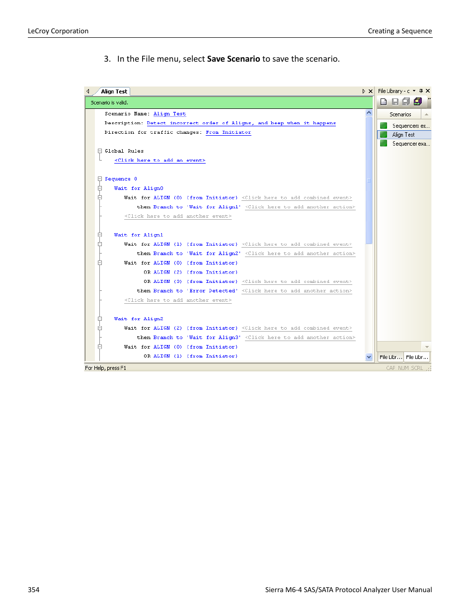 Teledyne LeCroy STX M6-1 SAS_SATA Protocol Analyzer User Manual User Manual | Page 356 / 468