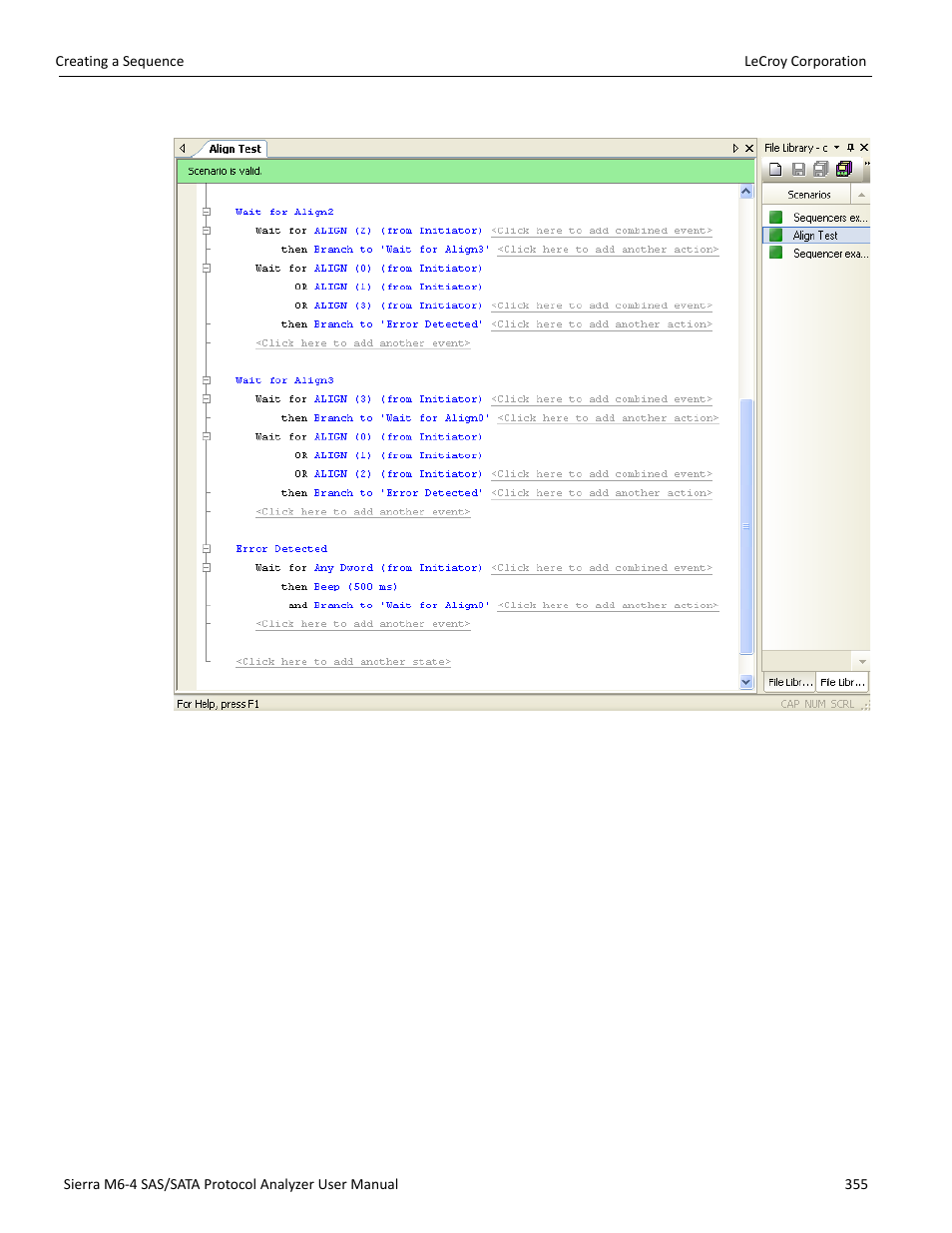 Teledyne LeCroy STX M6-1 SAS_SATA Protocol Analyzer User Manual User Manual | Page 357 / 468