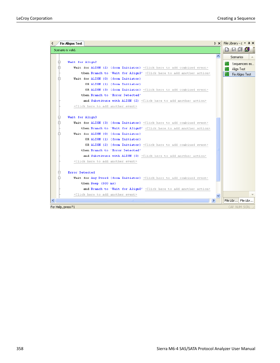 Teledyne LeCroy STX M6-1 SAS_SATA Protocol Analyzer User Manual User Manual | Page 360 / 468