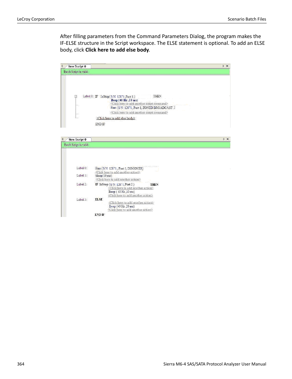 Teledyne LeCroy STX M6-1 SAS_SATA Protocol Analyzer User Manual User Manual | Page 366 / 468