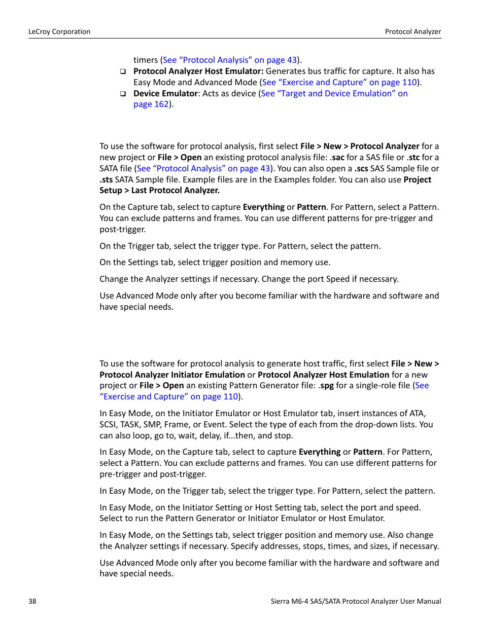 Protocol analyzer | Teledyne LeCroy STX M6-1 SAS_SATA Protocol Analyzer User Manual User Manual | Page 40 / 468
