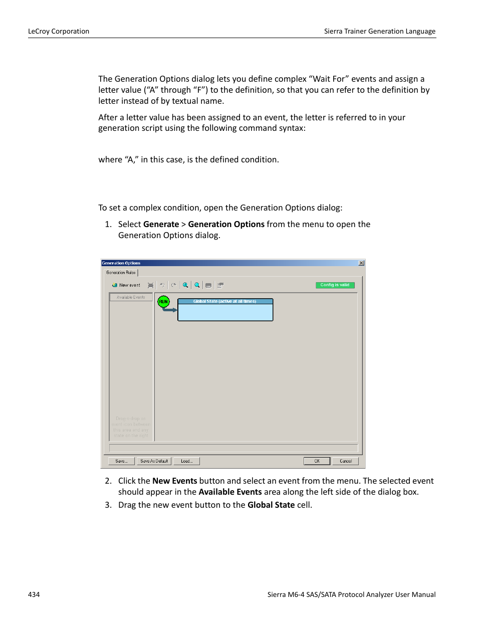 Setting complex “wait for” conditions | Teledyne LeCroy STX M6-1 SAS_SATA Protocol Analyzer User Manual User Manual | Page 436 / 468