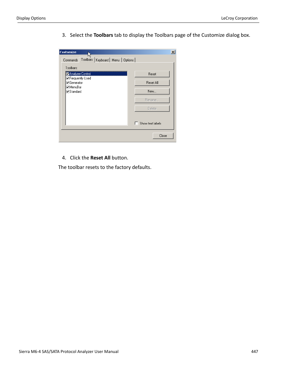 Teledyne LeCroy STX M6-1 SAS_SATA Protocol Analyzer User Manual User Manual | Page 449 / 468