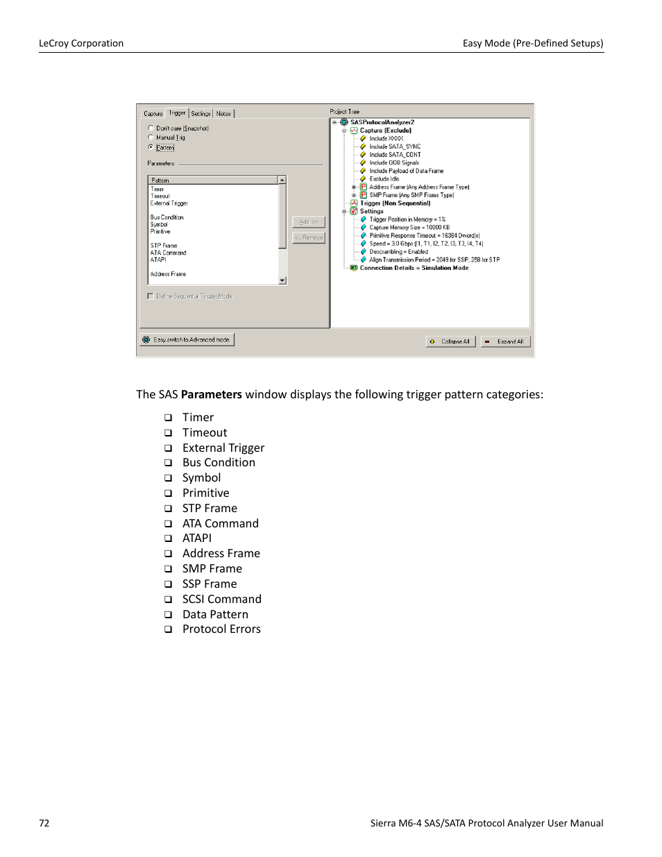 Teledyne LeCroy STX M6-1 SAS_SATA Protocol Analyzer User Manual User Manual | Page 74 / 468