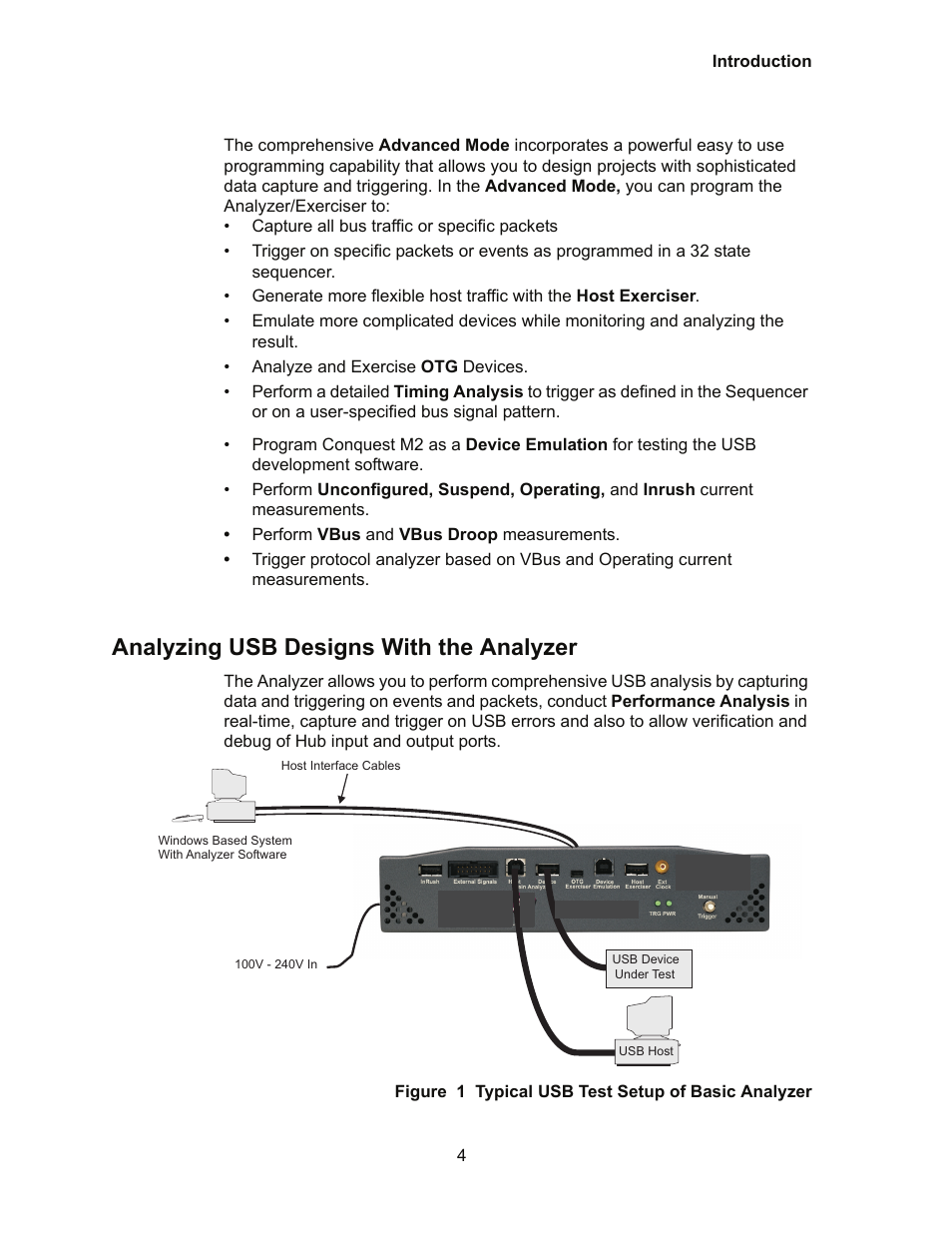 Analyzing usb designs with the analyzer | Teledyne LeCroy Conquest User Manual - Users Manual User Manual | Page 14 / 258