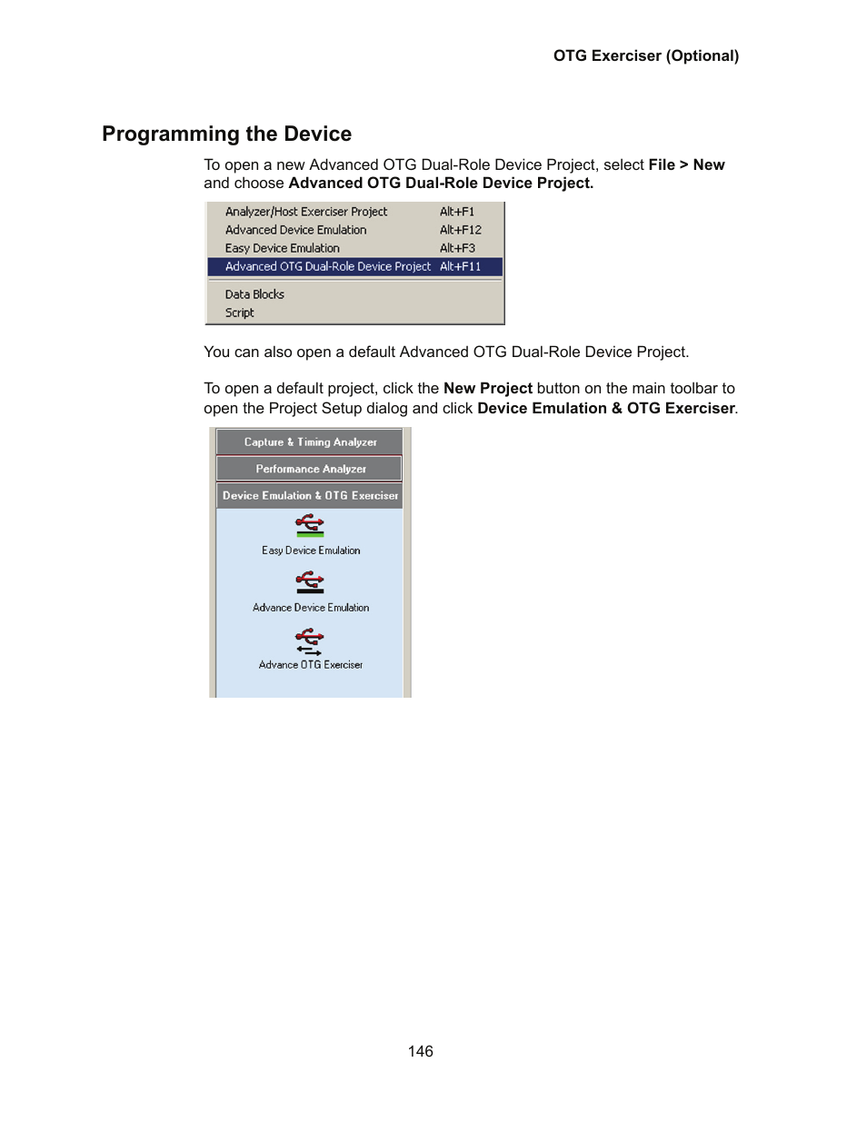 Programming the device | Teledyne LeCroy Conquest User Manual - Users Manual User Manual | Page 156 / 258