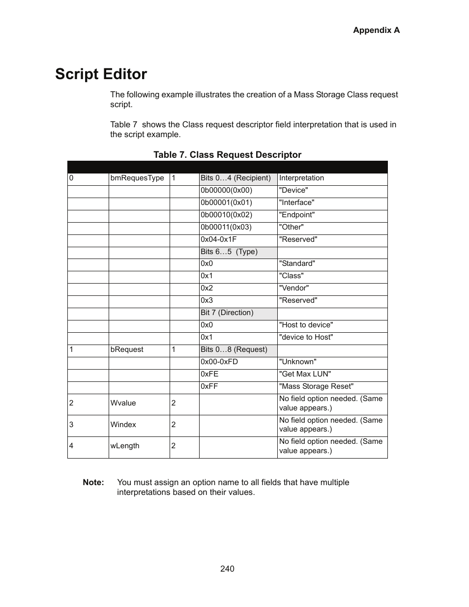 Script editor | Teledyne LeCroy Conquest User Manual - Users Manual User Manual | Page 250 / 258