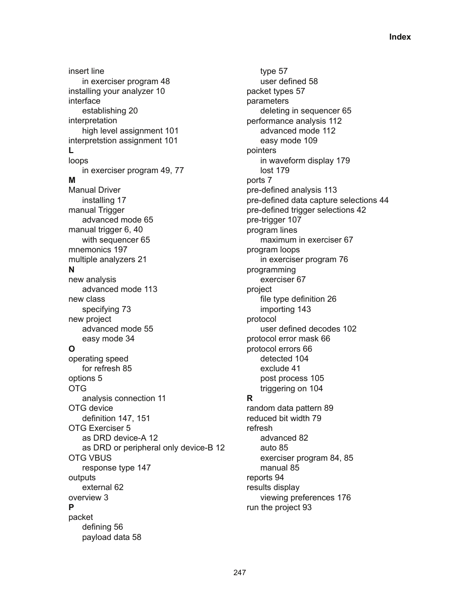 Teledyne LeCroy Conquest User Manual - Users Manual User Manual | Page 257 / 258